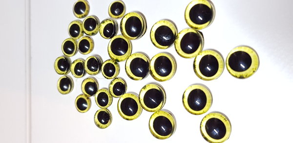 Cabochon Augen - Variante 2 - Gelb