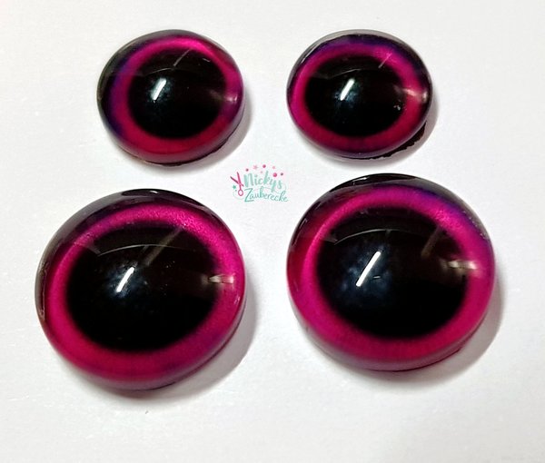 Cabochon Augen – Variante 2 - Pink