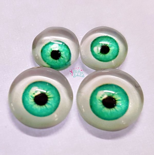 Cabochon Augen - Variante 3 - Grün