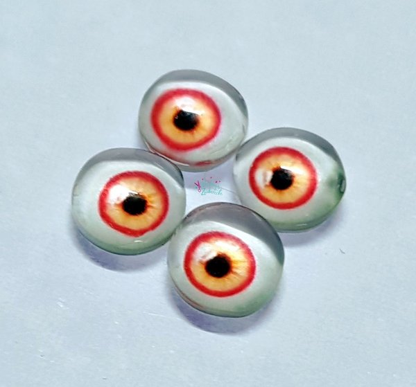 Cabochon Augen - Variante 3 - Rot