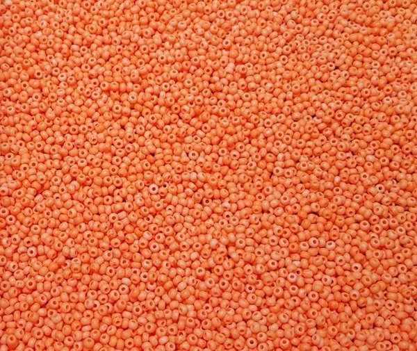 Preciosa Rocailles - 2,6 mm - Opak Matt Neon Orange