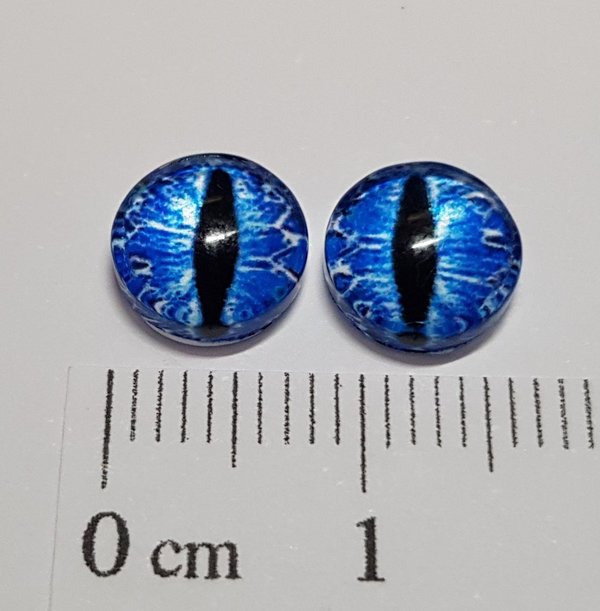 Cabochon Augen - Variante 4 - Blau