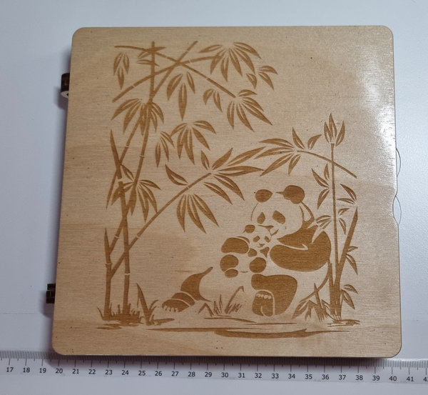Perlenbox - Buch - Pandafamilie