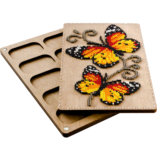 Perlensticken Set- Perlenbrett Schmetterlinge